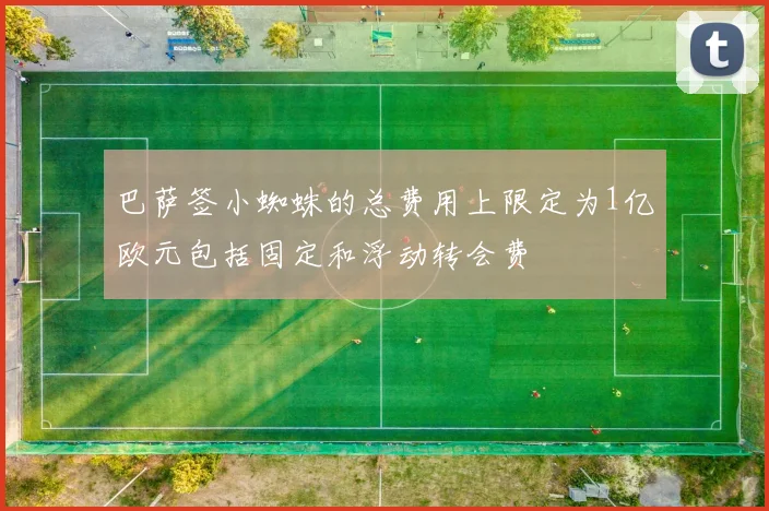巴萨签小蜘蛛的总费用上限定为1亿欧元包括固定和浮动转会费